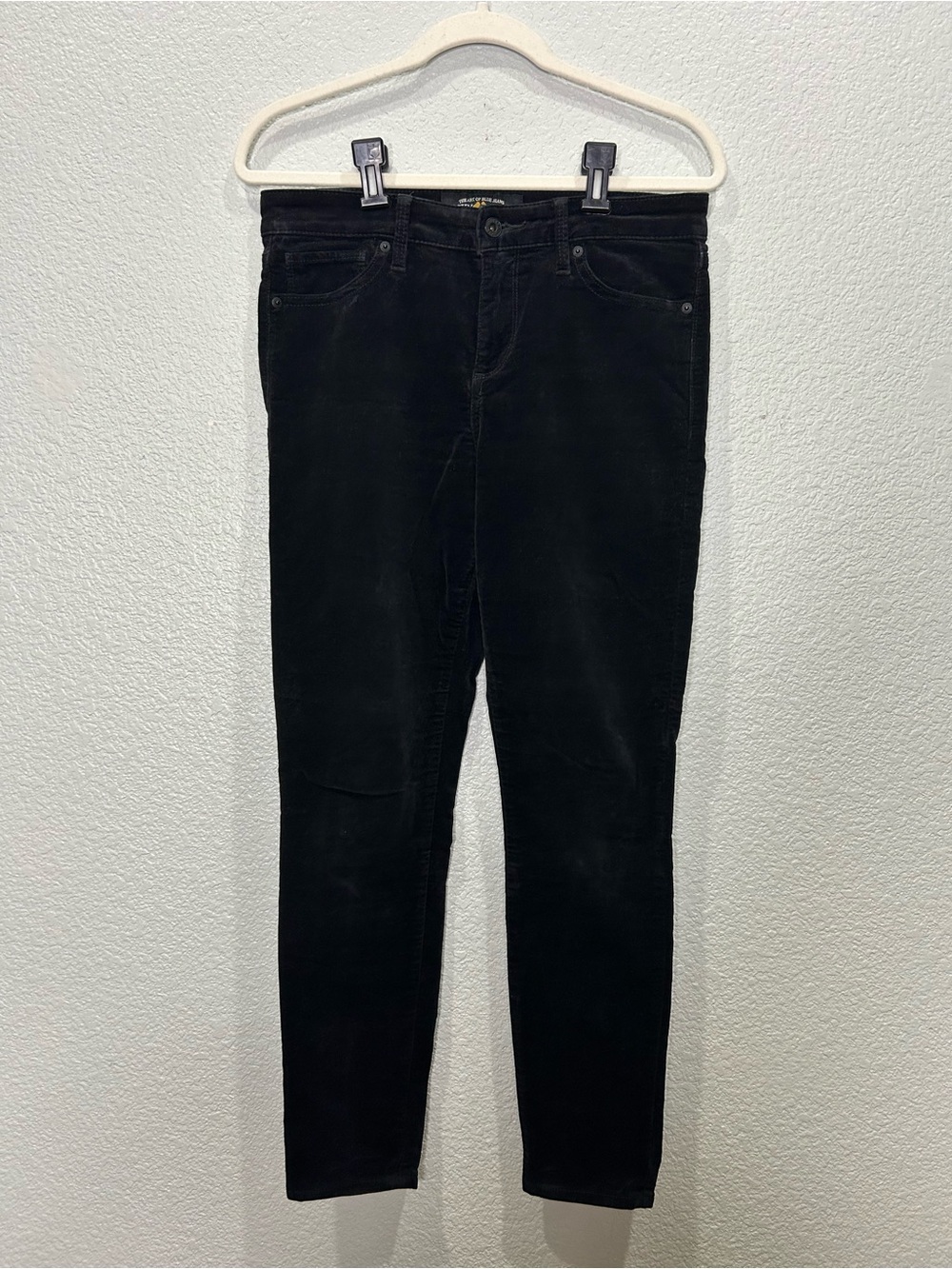 Lucky Brand Women’s Black Skinny Velvety Jeans